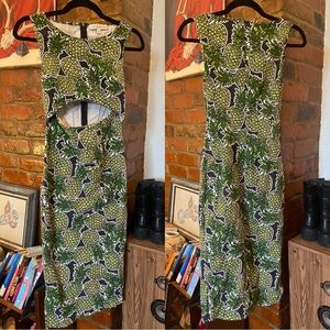 Rare London bodycon pineapple dress